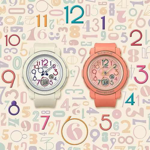 CASIO BABY-G ���ʡ��ǥ��ӻ��� BGA-290PA-7AJF ��ǥ����� �ۥ磻��  ����������