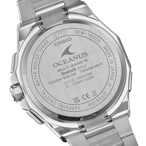 OCEANUS OCW-T6000A-1AJF CASIO Bluetooth搭載 スマートフォンリンク