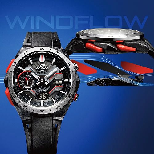 CASIO EDIFICE ECB-2200YP-1AJF �����顼�ӻ��� ��� WINDFLOW ���ޡ��ȥե����� ����������