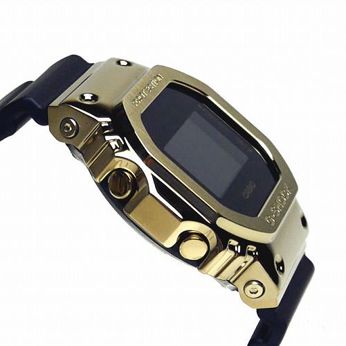 CASIO G-SHOCK GM-5600G-9JF メンズ ブラックXゴールド