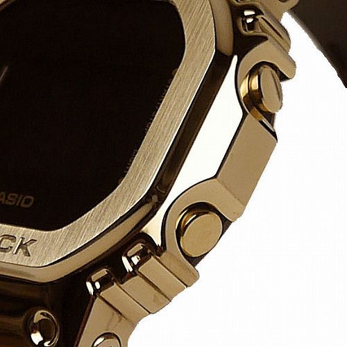 CASIO G-SHOCK GM-5600G-9JF メンズ ブラックXゴールド