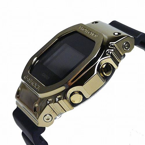 CASIO G-SHOCK GM-5600G-9JF メンズ ブラックXゴールド