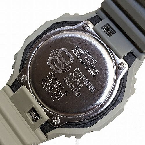 CASIO G-SHOCK ����������٥���(���ѷ��˥��ʥ������ǥ������ӻ���  GA-2100NC-3AJF����󥺡�Natural color ���꡼�� ����������