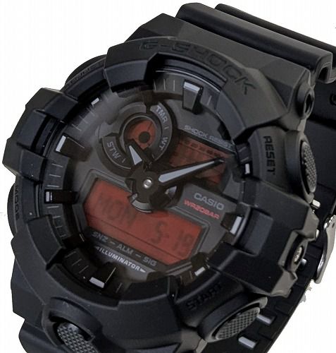 CASIO G-SHOCK ���ʥ������ǥ������ӻ���  GA-700BBR-1AJF ��� �֥�å�X��å� �����ǥ� ����������
