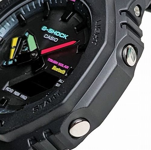 G-SHOCK GA-B2100MF-1AJF CASIO ����������٥��� ��� Bluetooth ��� �����顼 �ӻ��� Multi Fluorescent color���꡼�� �����ǥ� ����������