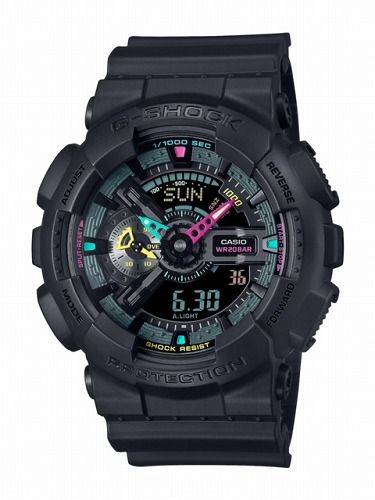 G-SHOCK GA-110MF-1AJF CASIO ���ʥ������ǥ������ӻ��� ��� Multi Fluorescent color���꡼�� �����ǥ� ����������