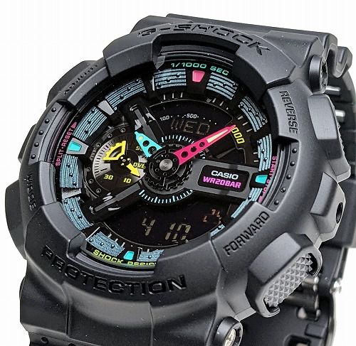 G-SHOCK GA-110MF-1AJF CASIO ���ʥ������ǥ������ӻ��� ��� Multi Fluorescent color���꡼�� �����ǥ� ����������