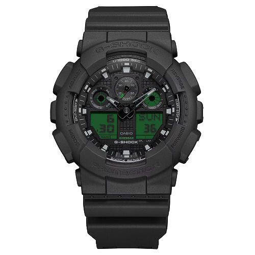 G-SHOCK GA-100BEG-1AJF CASIO ���ʥ������ǥ������ӻ��� ��� BLACK AND ELECTRO GREEN ����������