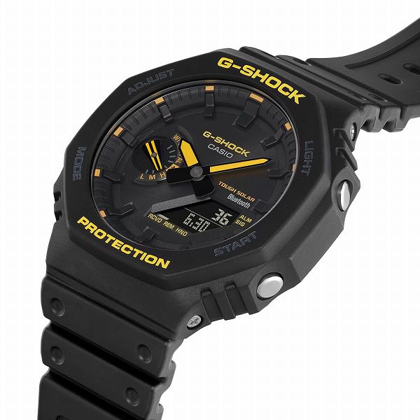 G-SHOCK GA-B2100CY-1AJF Bluetooth タフソーラー オクタゴン Caution