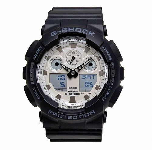 ������G����å� ���ʥ������ǥ������ӻ��� GA-100WD-1AJF ���  Black and brilliant white���꡼�� ����������