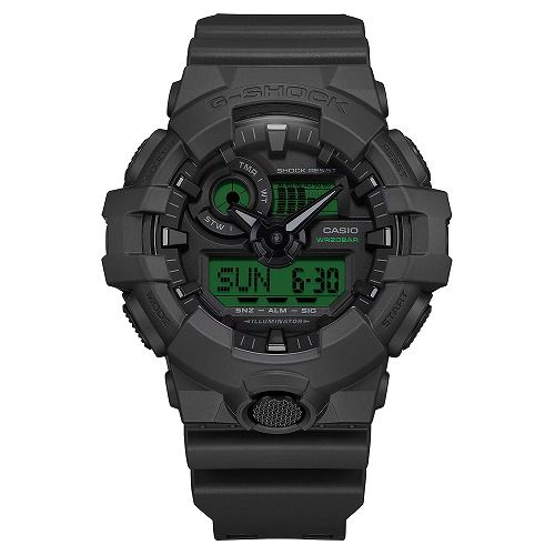 GA-700BEG-1AJF CASIO G-SHOCK ���ʥ������ǥ������ӻ��� ��� BLACK AND ELECTRO GREEN ����������