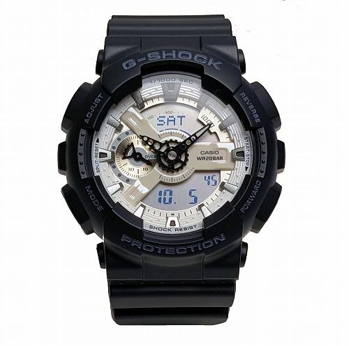 CASIO G-SHOCK ���ʥ������ǥ������ӻ��� GA-110WD-1AJF ��� Black and brilliant white���꡼�� ����������