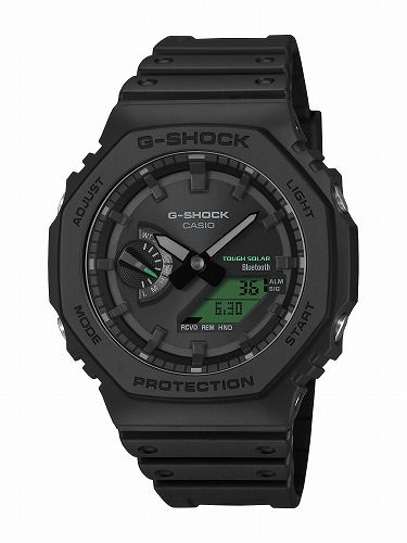 G-SHOCK GA-B2100BEG-1AJF CASIO ���ʥ������ǥ����� �����顼�ӻ��� Bluetooth��� BLACK AND ELECTRO GREEN ����������