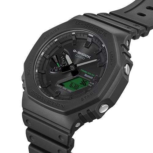 G-SHOCK GA-B2100BEG-1AJF CASIO ���ʥ������ǥ����� �����顼�ӻ��� Bluetooth��� BLACK AND ELECTRO GREEN ����������