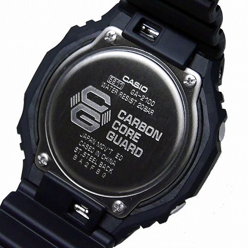 CASIO G-SHOCK ��������������٥���(���ѷ��� ���ʥ������ǥ������ӻ���  GA-2100-1A1JF����󥺡�����������