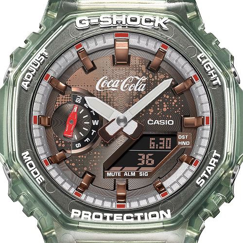 GA-2100CC-3AJR CASIO G-SHOCK オクタゴンベゼル アナログ・デジタル