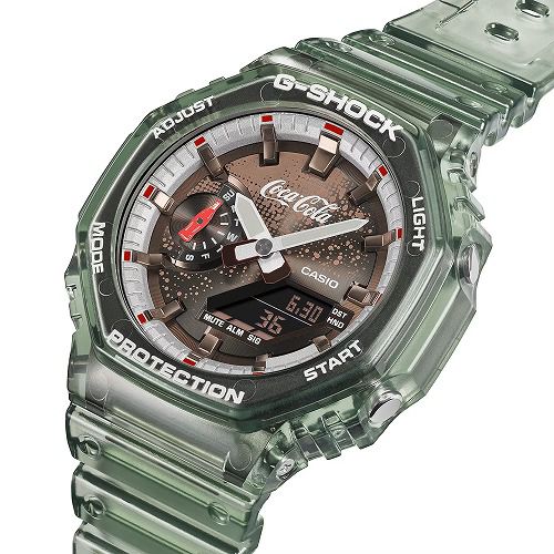 GA-2100CC-3AJR CASIO G-SHOCK オクタゴンベゼル アナログ・デジタル