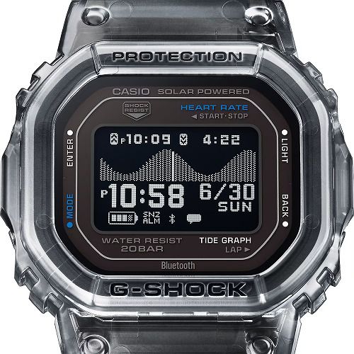 G-SHOCK GBX-H5600-1JR CASIO G-LIDE �ǥ������ӻ��� ��� �����¬�������¬ ���ޡ��ȥե����󥯡�����������