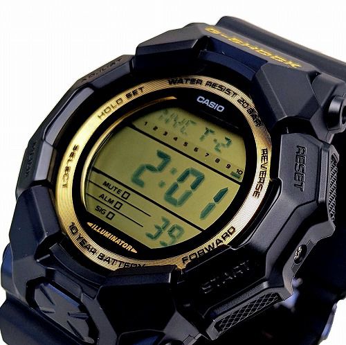 CASIO G-SHOCK �ǥ������ӻ��� GD-010GB-1A9JF ��� 10ǯ���� �֥�å�X������� ����������
