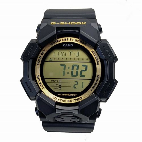 CASIO G-SHOCK �ǥ������ӻ��� GD-010GB-1A9JF ��� 10ǯ���� �֥�å�X������� ����������