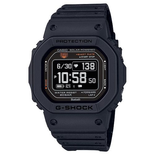 CASIO G-SHOCK G-SQUAD DW-H5600-1JR �ǥ����� �����顼�ӻ��� ��� ���ޡ��ȥե����� ����������