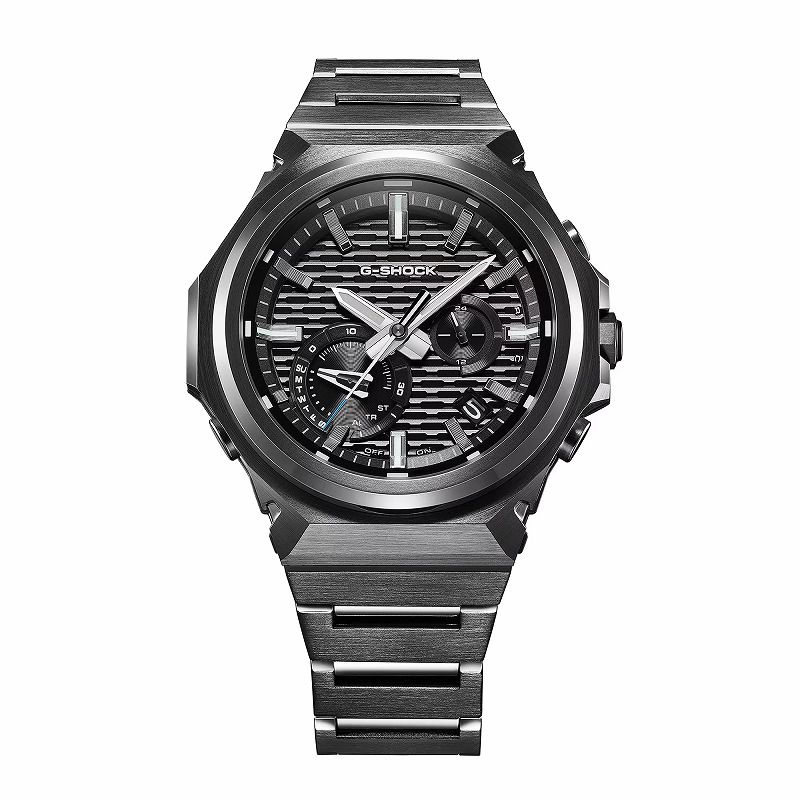 G-SHOCK GST-B1000BD-1AJF CASIO G-STEEL �����顼�ӻ��� Bluetooth@��� ���ޡ��ȥե����� �֥�å�IP��ǥ� ������