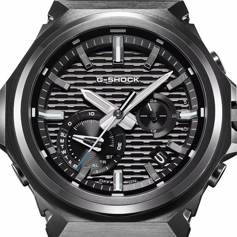 G-SHOCK GST-B1000BD-1AJF CASIO G-STEEL �����顼�ӻ��� Bluetooth@��� ���ޡ��ȥե����� �֥�å�IP��ǥ� ������