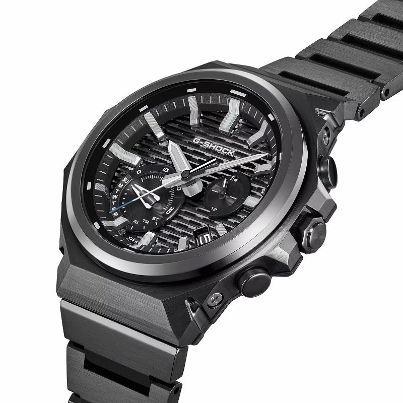 G-SHOCK GST-B1000BD-1AJF CASIO G-STEEL �����顼�ӻ��� Bluetooth@��� ���ޡ��ȥե����� �֥�å�IP��ǥ� ������