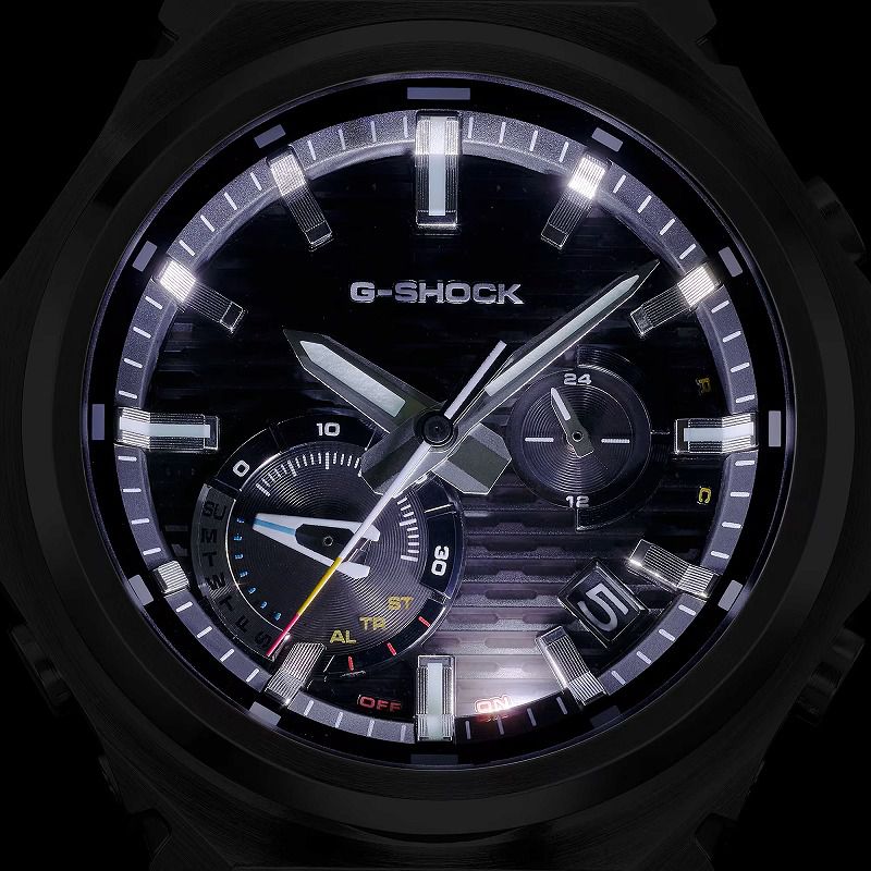 G-SHOCK GST-B1000BD-1AJF CASIO G-STEEL �����顼�ӻ��� Bluetooth@��� ���ޡ��ȥե����� �֥�å�IP��ǥ� ������