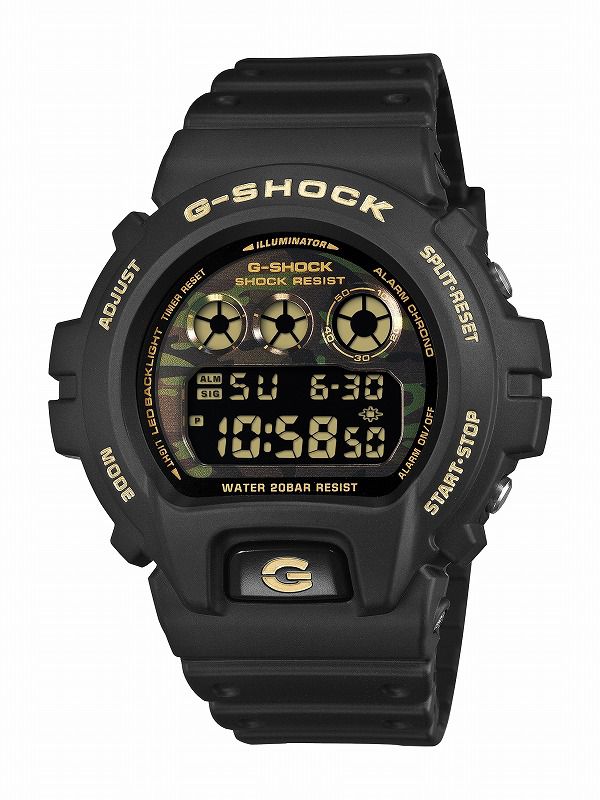 G-SHOCK DW-6900CF-1JF CASIO ��� �ǥ������ӻ��� CAMO AND GOLD ��ǥ�
