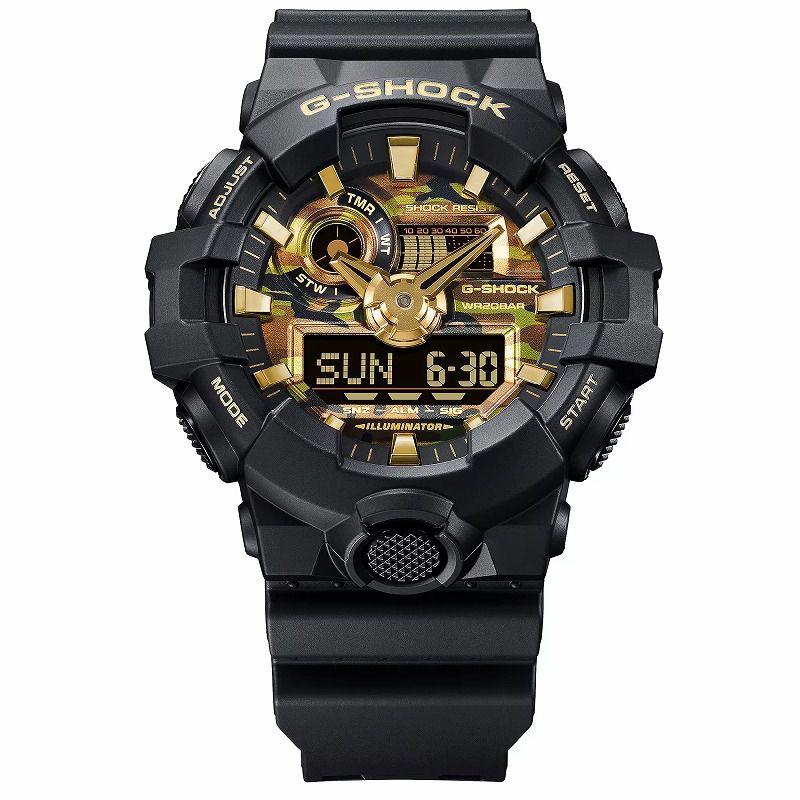 G-SHOCK GA-700CF-1AJF CASIO ���ʥ������ǥ������ӻ��� ��� CAMO AND GOLD��ǥ� ����������