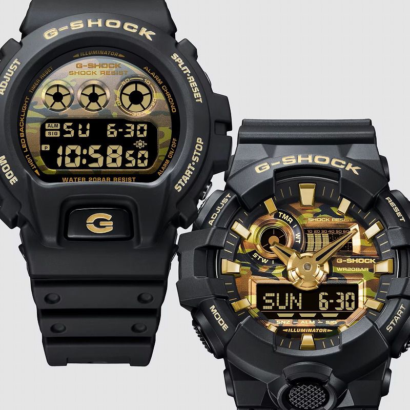 G-SHOCK GA-700CF-1AJF CASIO ���ʥ������ǥ������ӻ��� ��� CAMO AND GOLD��ǥ� ����������