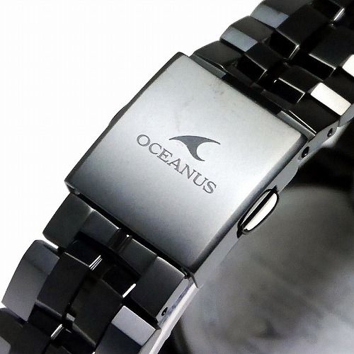 OCW-S5000B-1AJF CASIO OCEANUS �ޥ� Bluetooth��ܥ��ޡ��ȥե����� �����顼�����ӻ��� ��� 3ǯ�ݾ� ����������