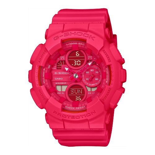 CASIO G-SHOCK �ԥ󥯥�ܥ��ư�ٱ��ǥ���3�� GMA-S145PK-4AJR ���ʥ������ǥ������ӻ��� �ߥåɥ����� ��ǥ����� ����������