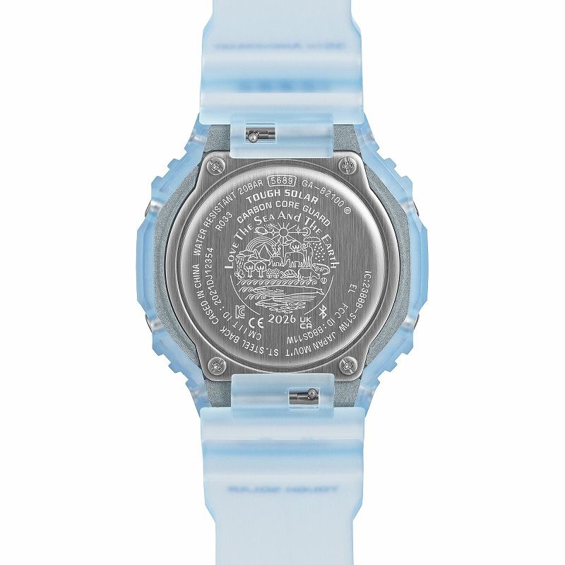 G-SHOCK GA-B2100KB-2AJR イルカ・クジラ2026 ICERC Japan 35周年記念