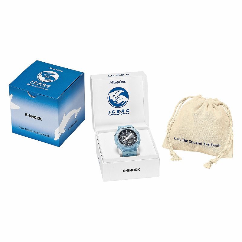 G-SHOCK GA-B2100KB-2AJR イルカ・クジラ2026 ICERC Japan 35周年記念