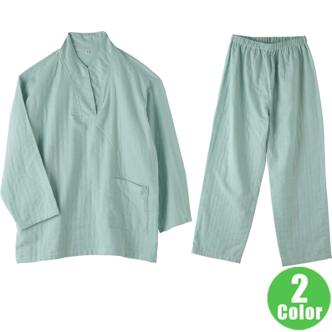 和晒　二重ガーゼパジャマ