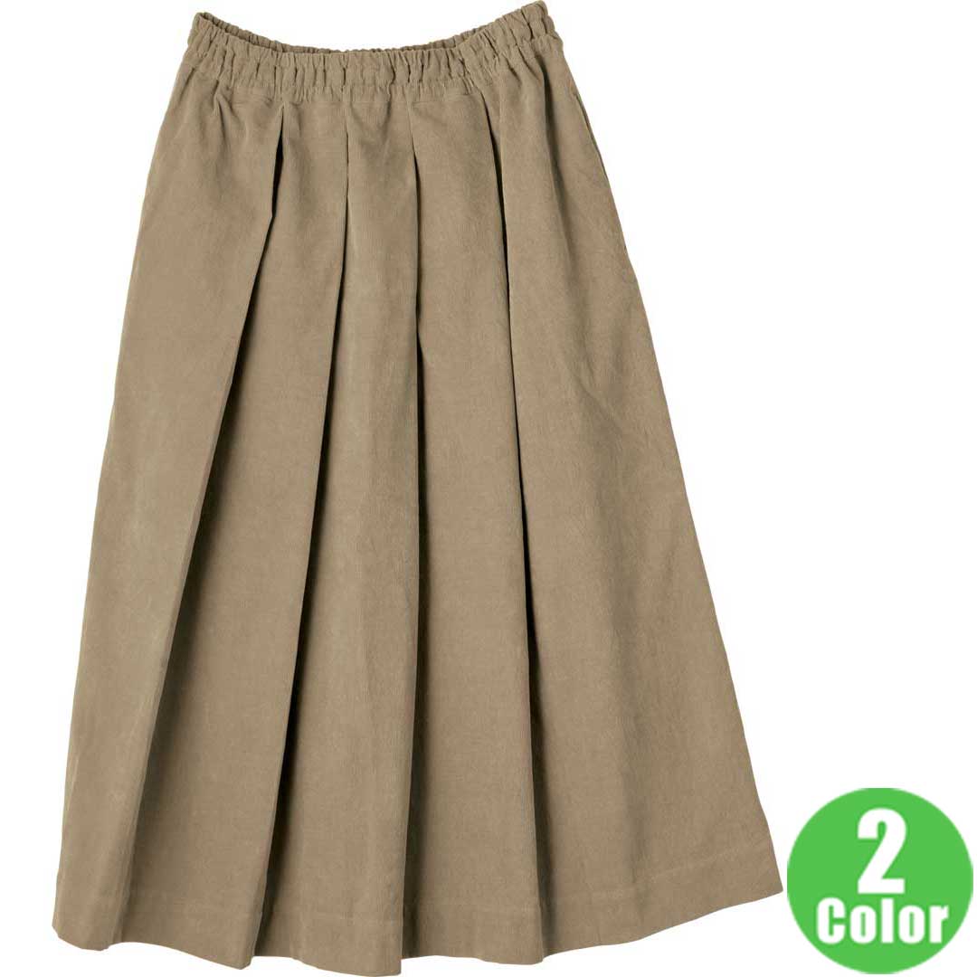 コーデュロイスカート/リネンや