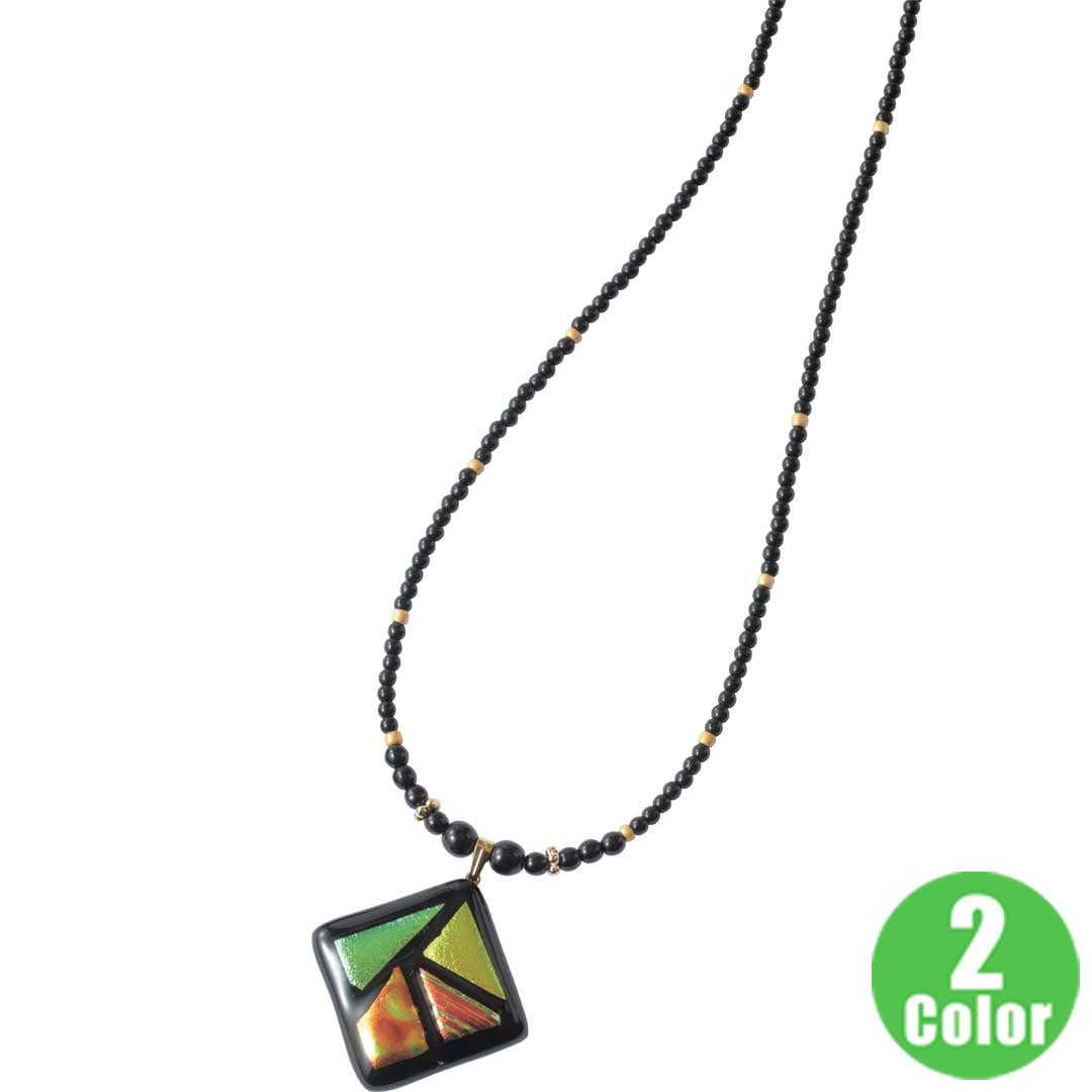 安曇野瑠璃ガラス　銀河　ビーズ　