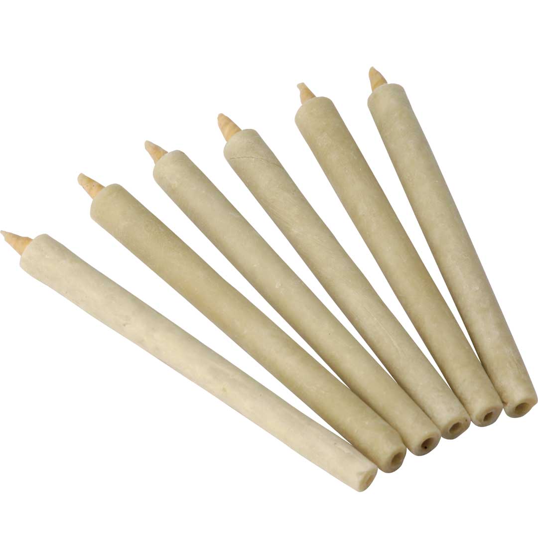 櫨の和ろうそく　２号１２本入　手掛