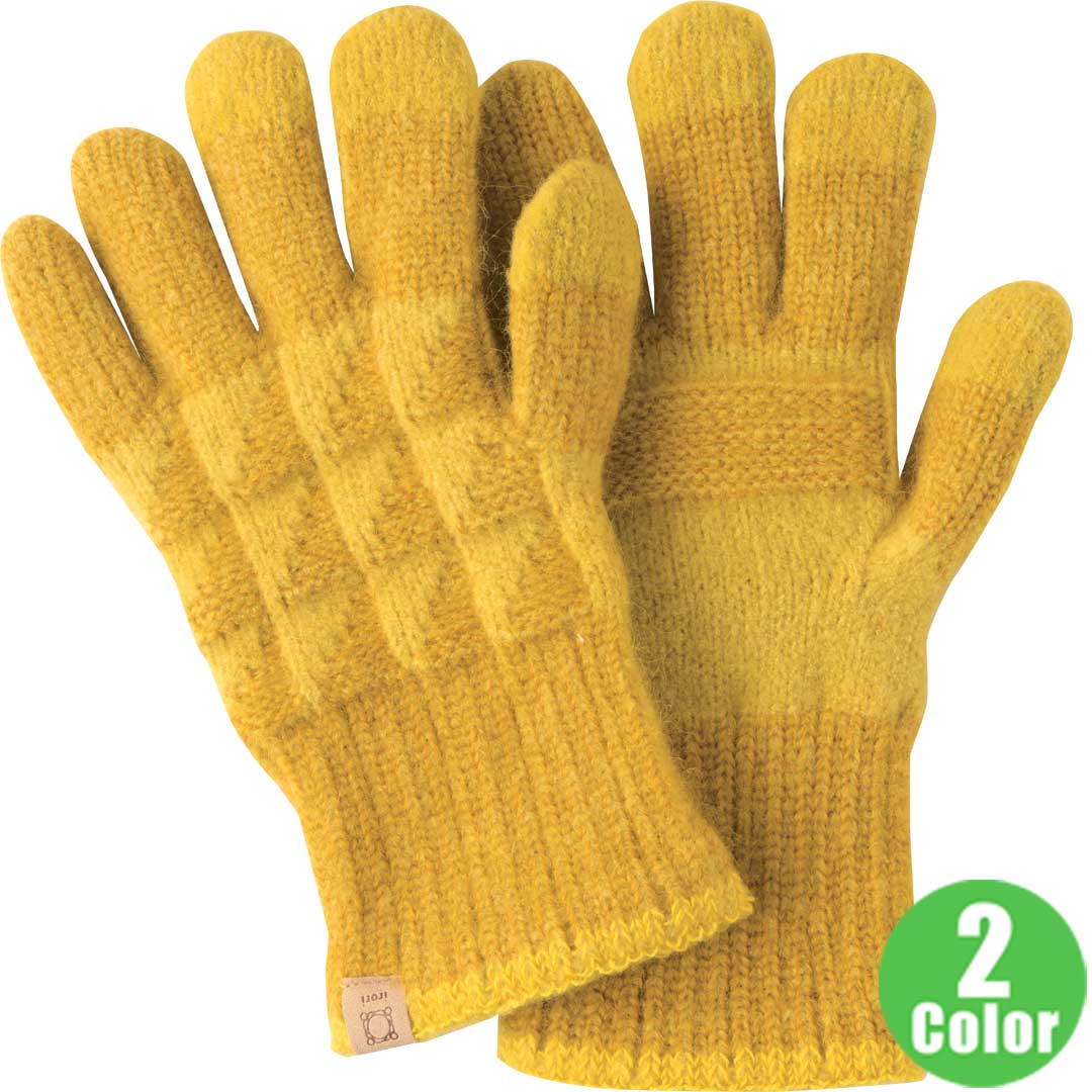 ｉｒｏｒｉ　鱗文モヘア　手袋