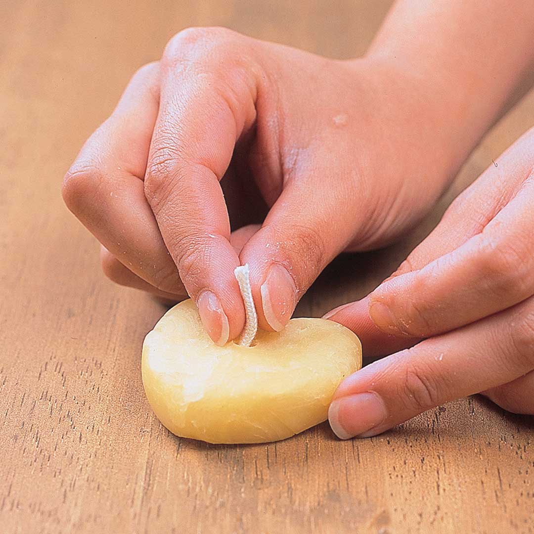 【天然みつろう】みつろうブロック(2個セット)