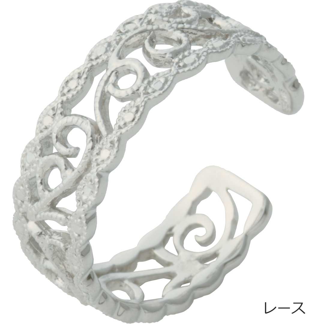 国産ジュエリー　シルバー　リング使いができるイヤーカフ　／ ＯＫＫＯ