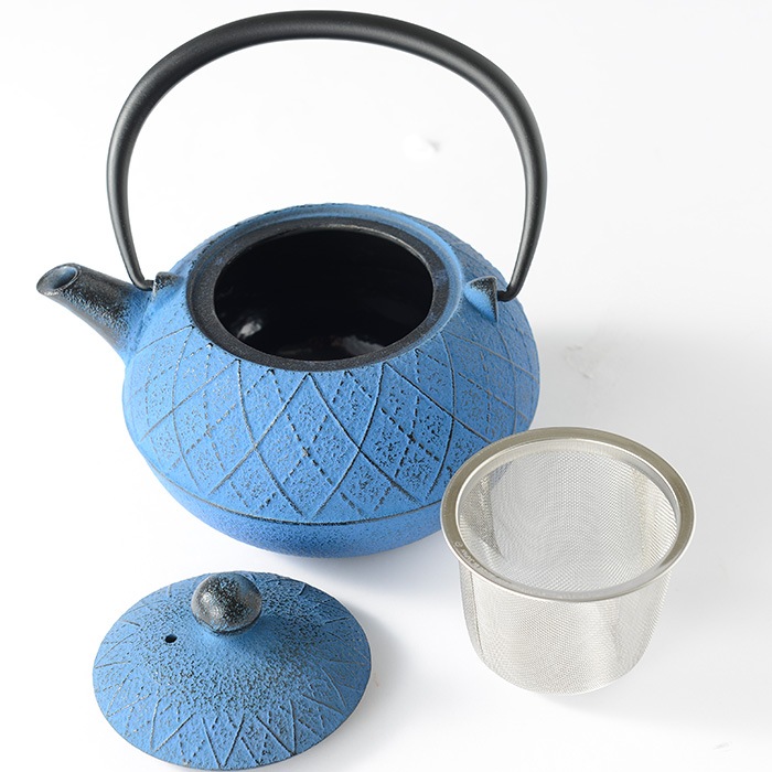 南部鉄器急須　アーガイル０．６L