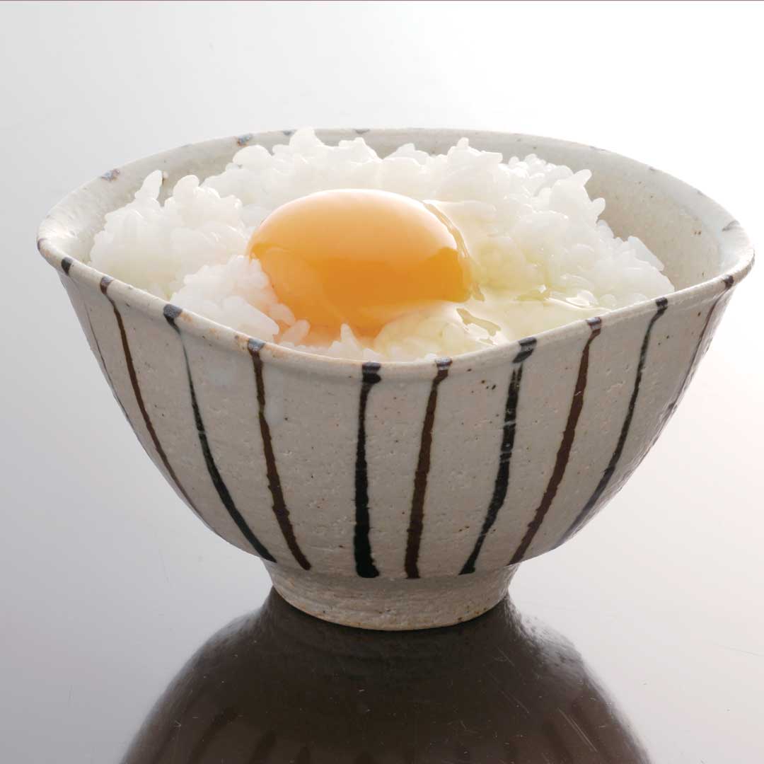 信楽焼　卵かけご飯専用茶碗