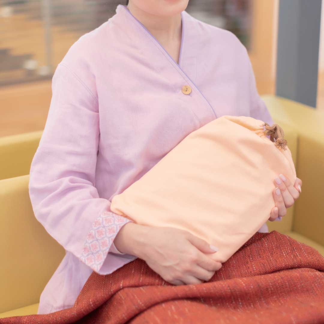 純銅湯たんぽ　袋付