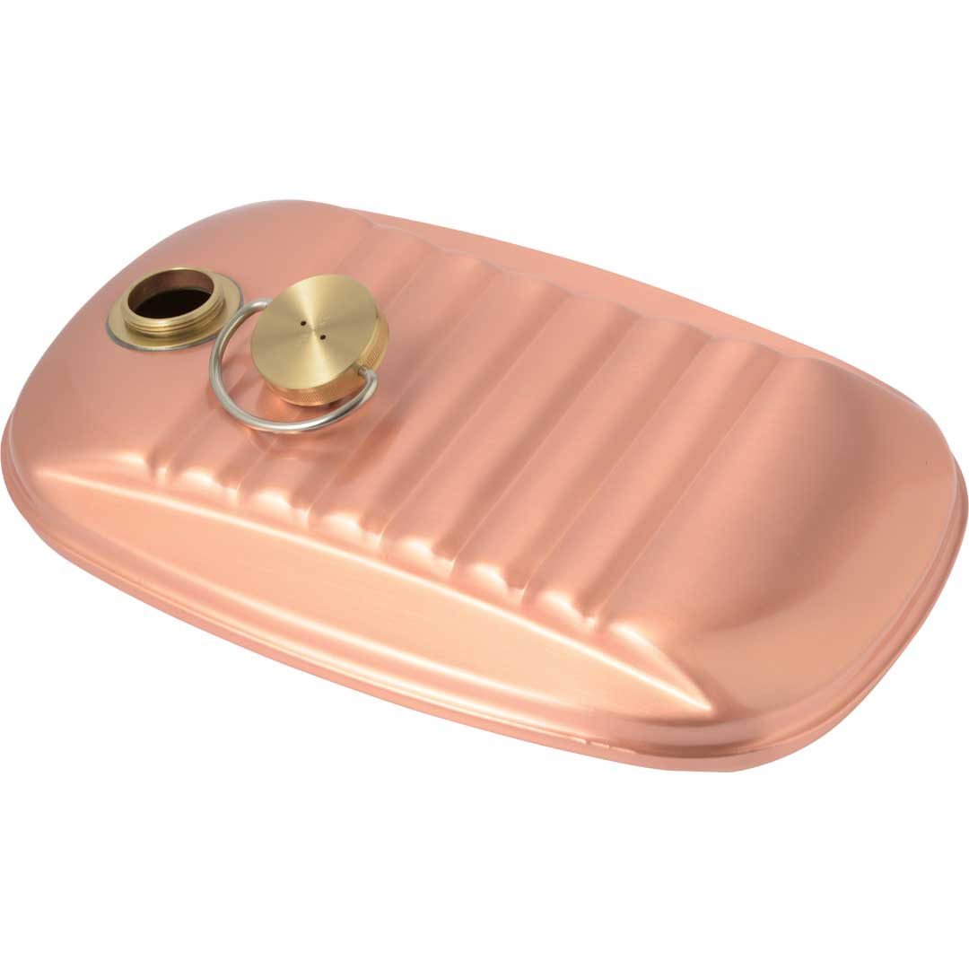 純銅湯たんぽ　袋付