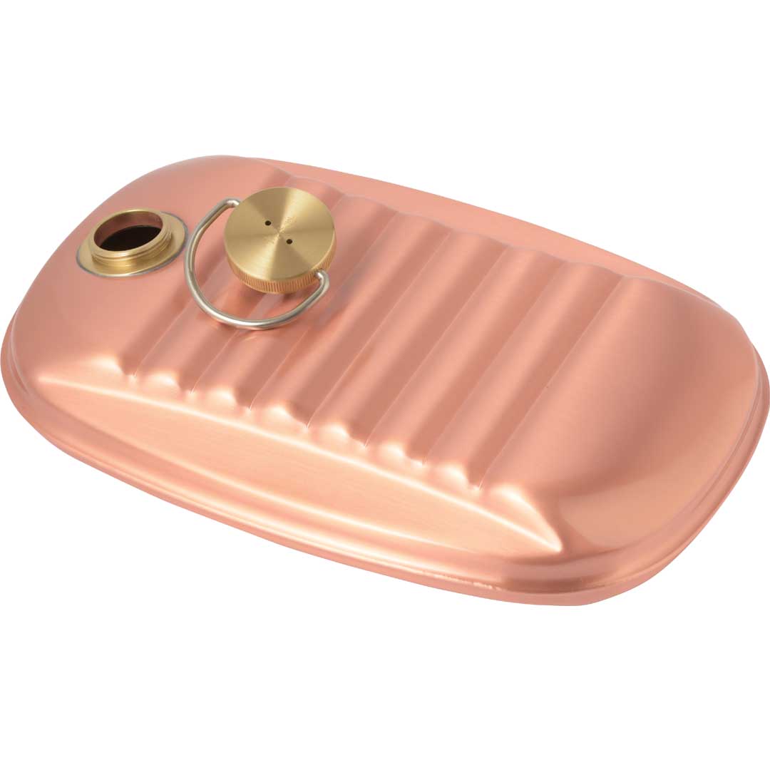 純銅湯たんぽ　袋付