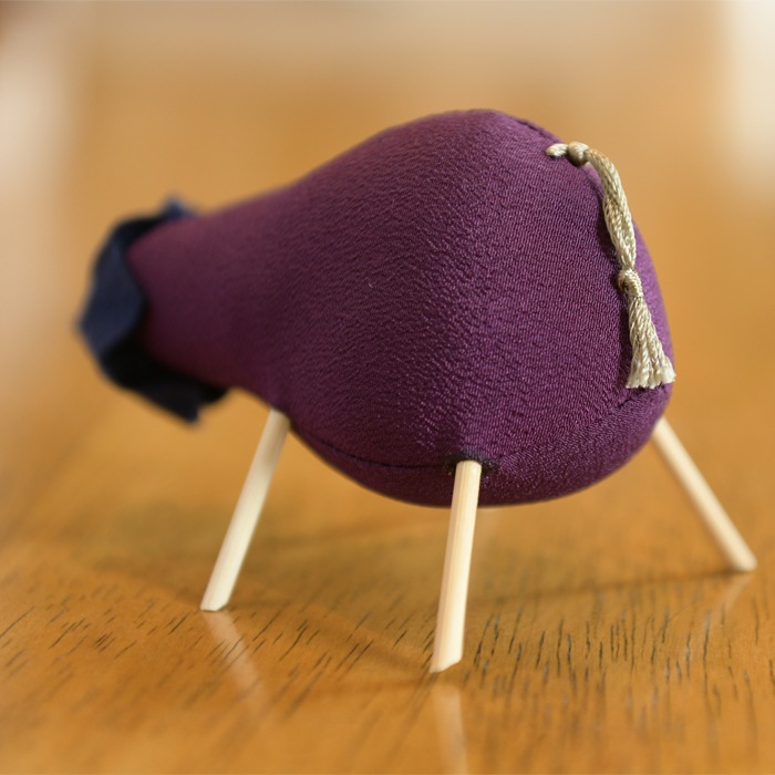 【お盆飾】ちりめん精霊馬「きゅうり馬となす牛」盆飾りセット