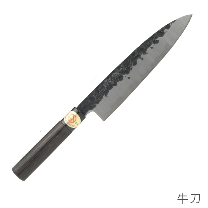 黒打ステンレス包丁 焼栗柄 | キッチン,包丁 | 日本のいいもの.jp